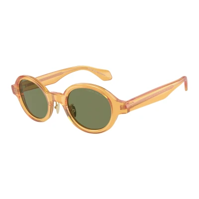 Imagen de Giorgio Armani Unisex Gafas de sol, Talla: 46, Trasparent honey/green