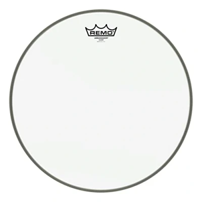 Imagen de Remo Parche Drum Head Ambassador transparente 12&quot; BA 0312 00