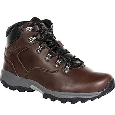 Imagen de Regatta Bainsford, Botas de Senderismo Hombre, Marrón (Peat), 44 EU