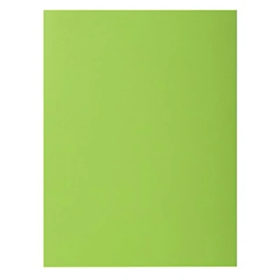 Imagen de Exacompta 216013E Lote de 50 Subcarpetas Rock&quot;S 220 con 2 Solapas, Color Verde
