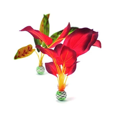 Imagen de biOrb Juego de plantas seda color verde y rojo en tamaño L