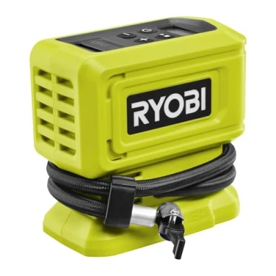 Imagen de RYOBI Mini compresor de batería ONE+ 18 V, 11 bar presión máxima, sin ni cargador RPI18 0