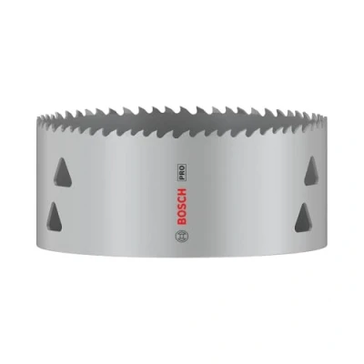 Imagen de Bosch 1x Sierra de corona PRO Multi Material (para Madera blanda, Cartón yeso, Ø 114 mm, Professional Accesorios Taladro)