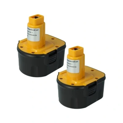 Imagen de vhbw 2X Batería Recargable reemplaza Würth 700900320 para Herramientas eléctricas (2000 mAh NiMH 12 V)