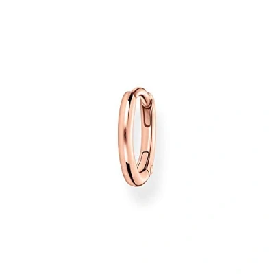 Imagen de THOMAS SABO Single Creole Classic Plata Chapada CR656 415 40, Oro Rosa
