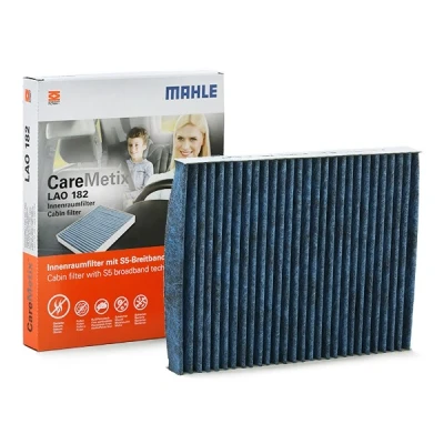 Imagen de MAHLE ORIGINAL LAO 182 Filtro de habitáculo carbón activado, con efecto antialérgico, bactericida 278,0 217 30,0 CareMetix