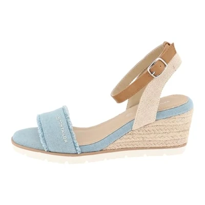 Imagen de TOM Tailor Alpargatas, Mujer, Talla: 41, Sky Zapatos