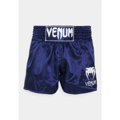 Imagen de Venum Classic MUAY THAI Short Pantalón corto de deporte, Hombre, Talla: XL, Navy blue/white