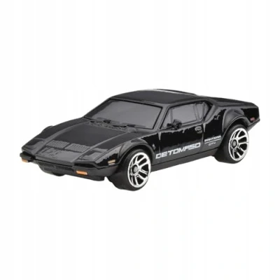 Imagen de Hot Wheels Fast and Furious Modelo de coche Tomaso Pantera, escala 1:64, longitud 7 cm, HRW52