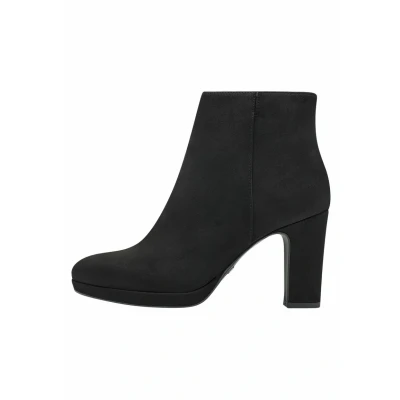 Imagen de Tamaris Botines Con Tacón Cuadrado para Mujer, Textiles, Negros, Veganos, 37 EU