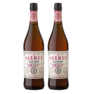 Imagen de Vermut Rose Lustau de 75 cl Elaborado en Jerez Bodegas Grupo Caballero (Pack 2 botellas)