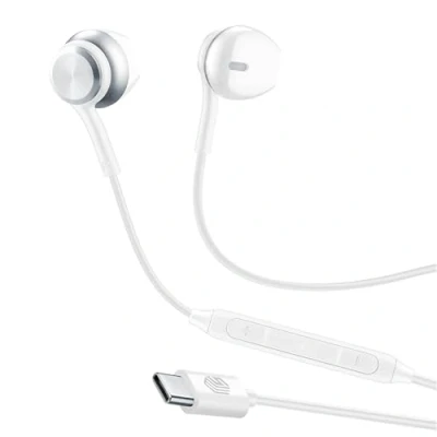 Imagen de Auriculares Music Sound AIR CAPSULE, De cable, Escucha inmersiva, Blanco