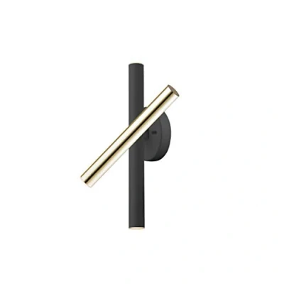 Imagen de Schuller APLIQUE VARAS ORO/NEGRO 3L