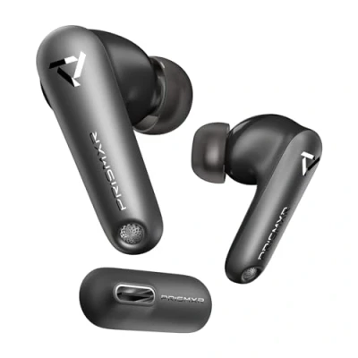 Imagen de PRISMXR Auriculares inalámbricos para Juegos compatibles con PS5/4, Meta Quest 3/3S/2 (Llave USB C incluida) Baja latencia de 25ms, Bluetooth 2,4 GHz Steam Deck, Switch, PC Vega T1
