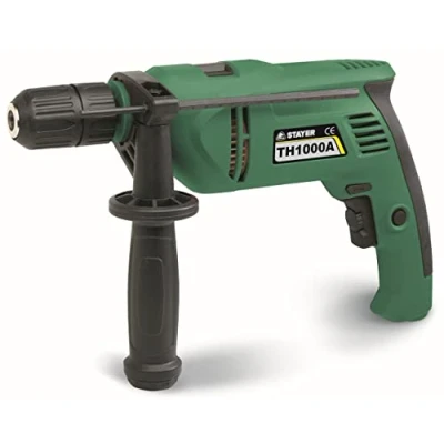Imagen de Taladro percutor de 1000W con variador electrónico velocidad TH 1000 AK, incluye maletín