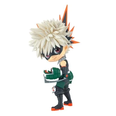 Imagen de Banpresto Figura Q Posket Katsuki Bakugo II My Hero Academia 14 cm, Multicolor, BP89201P