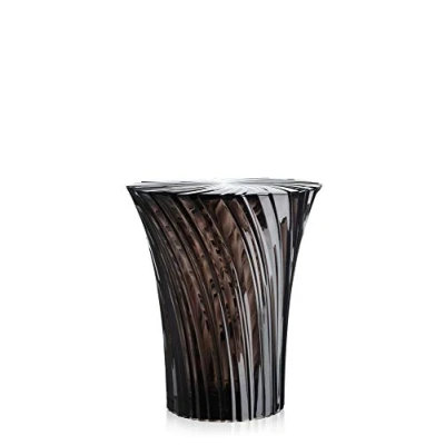 Imagen de Kartell Sparkle Taburete, Bambú, Fumè, 38 x 44 51 cm