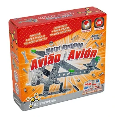Imagen de Science4you: Avión Metal Building Science4you (autor)