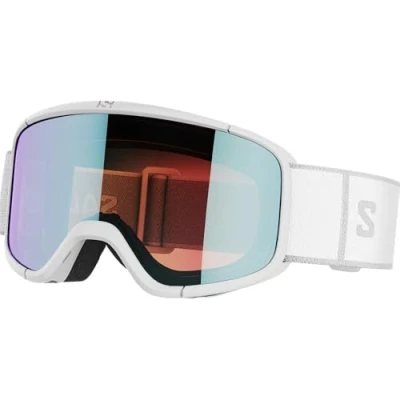Imagen de Salomon Aksium 20 Photochromic Gafas de Esquí Snowboard para Unisexo Máscara Snowboard, Deportes invierno, Ajuste Automático a la Luz, Blanco, Talla Unica
