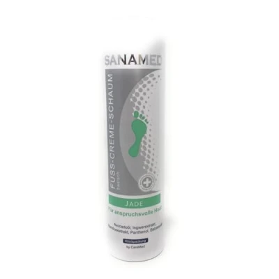 Imagen de Sanamed espuma de para pies Jade pieles exigentes, con 5% urea, 300 ml, ml