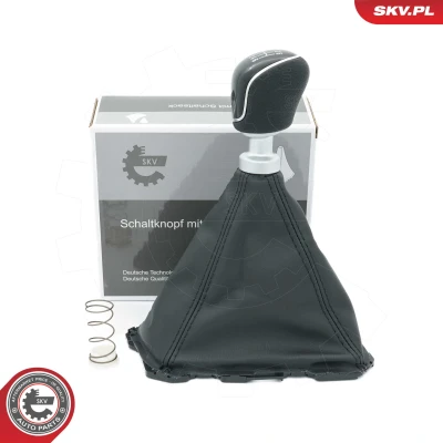 Imagen de ESEN SKV 63SKV428 Pomo palanca de cambios 6 velocidades PU (poliuretano), cuero FORD: MONDEO 4 Stufenheck, Turnier,