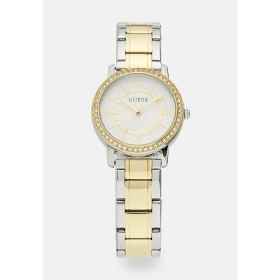 Imagen de Guess Ladies Dress Reloj silvercoloured/goldcoloured, Mujer, Talla: One Size, Silver coloured/gold coloured