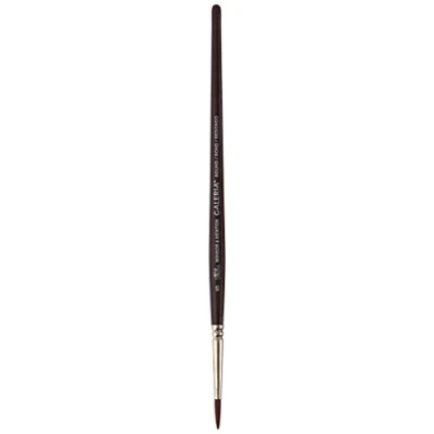 Imagen de Winsor &amp; Newton pincel Galeria para acrílico, mango corto, Nº5, redondo, Transparente