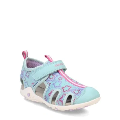Imagen de Geox J Sandal Whinberry G, Sandalia, Aqua Lilac, 38 EU