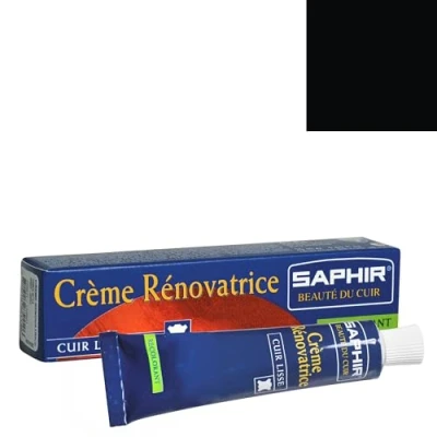 Imagen de Saphir Renovación De Cuidado Cuero Negro NOIR 01, Tubo 25 ml