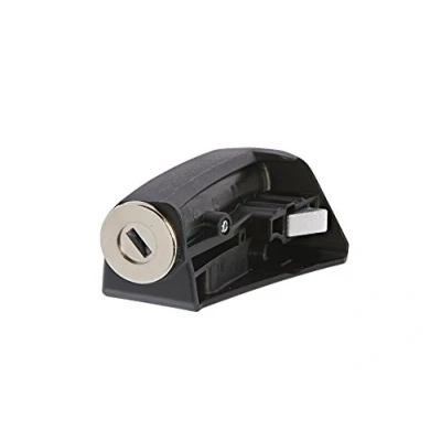 Imagen de AXA Yamaha Frame Bloqueo de batería para Bicicleta, Unisex, Negro