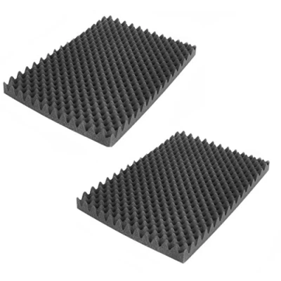 Imagen de mc cases Panel fonoabsorbente piramidal, acústico, de absorción acústica, Aislamiento 500 mm x 350 50 … (Cantidad: 2X)