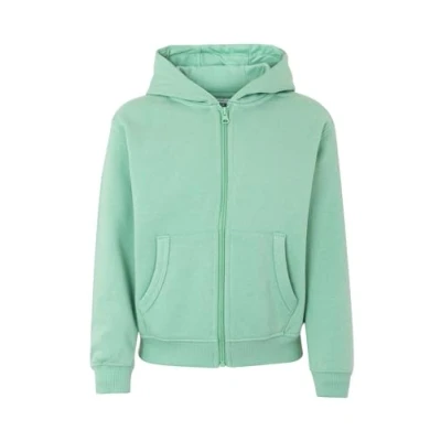 Imagen de Mukua Byron Kids, Sudadera niños con cremallera y capucha, color Sage, Talla 9/11