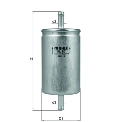 Imagen de Filtro combustible KNECHT KL 60