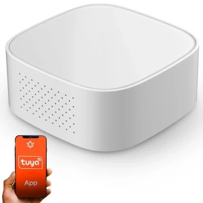 Imagen de Extralink Smart Life Multi function Gateway, Control remoto inalámbrico Gateway para casa inteligente, Bluetooth Zigbee Hub WiFi, compatible con Tuya App Home timbre, alarma, luz nocturna