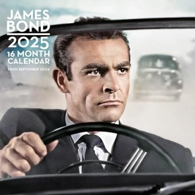 Imagen de Calendario 30x30 james bond 2025 pyramid