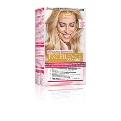 Imagen de EXCELLENCE CREME FARBA DO WŁOSÓW 9 BARDZO JASNY BLOND