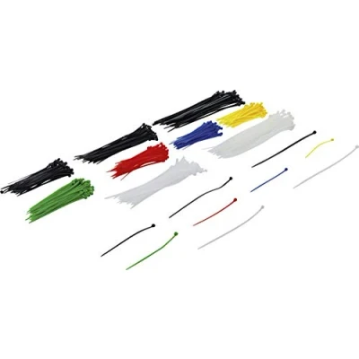 Imagen de BGS Diy 80873 Bridas diferentes colores 100 150 200 mm 450 piezas