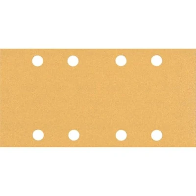 Imagen de Bosch Professional 10 x Lijas Expert C470 con 8 agujeros, para Madera dura, Pintura sobre madera, 93 186 mm, Grano 100, Accesorios Lijadora orbital