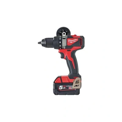 Imagen de Taladro de tornillo MILWAUKEE Brushless M18 BLDDD2 502X 2 baterías 18V 5.0Ah 1 cargador 4933464515