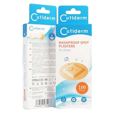 Imagen de Cutiderm Apósitos Impermeables Redondos Pequeños 22 x mm 100 por Caja