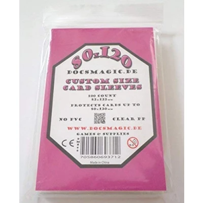 Imagen de docsmagic.de 50 Premium Magnum Board Game Sleeves 80 x 120 82 122