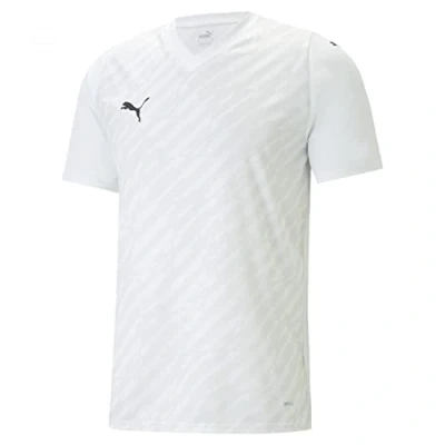Imagen de Puma Fussball Teamultimate Camiseta estampada para niños, Talla: 176, Weiss