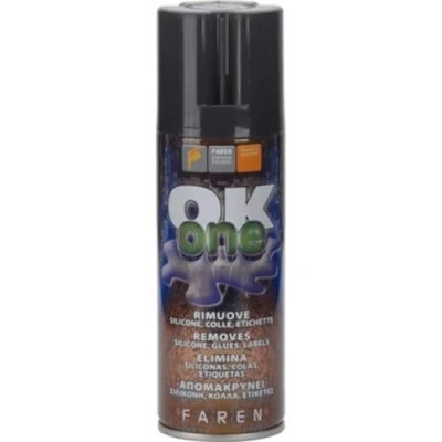 Imagen de Spray quitamanchas de silicona y pegamento &quot;Ok One&quot; 200 ml