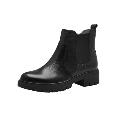 Imagen de Tamaris Comfort Chelsea 8 85420 43 para Mujer, Botas Estilo, Color Negro, 41 EU Ancho