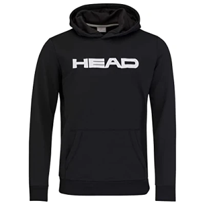 Imagen de HEAD Club Byron Hoodie JR Sudadera, Negro, S Unisex Kids