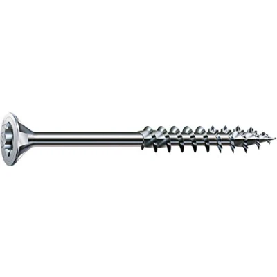 Imagen de SPAX 191010801805 WIROX a3j, Tornillo de construcción, T Star Plus, cabeza avellanada, rosca parcial, 4 corte, 8 x 180 mm