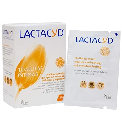 Imagen de Lactacyd Intimo Toallitas 10
