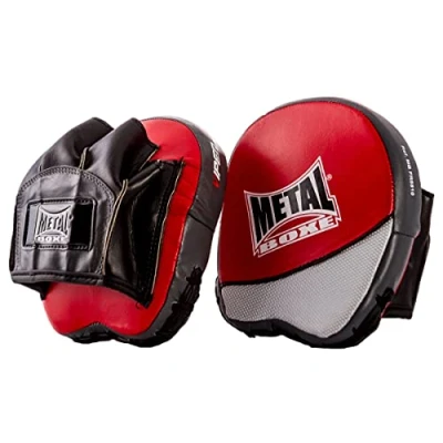 Imagen de Metal Boxe PATTE D&#039;OURS COURBE PATTES COURBES noir/blanc/rouge L