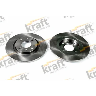 Imagen de KRAFT 6045785 Disco de freno 266, 266,0 13,0 4 macizo CITROËN: C2 Hatchback, Berlingo / First I, C3 I PEUGEOT: Partner Furgón