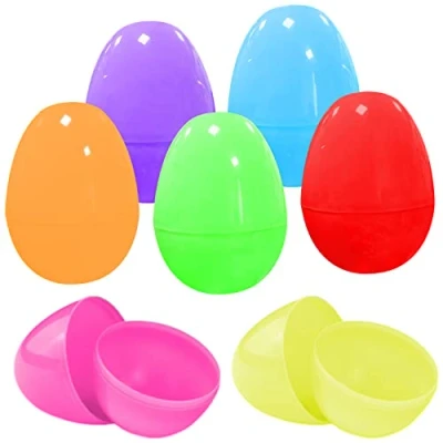 Imagen de Jsdoin Huevos de Pascua 28 Piezas Colorido Rellenable Sorpresa Caza Cesta Rellenos Navidad Primavera Favores Fiesta Regalo para Manualidades Niños Cocina